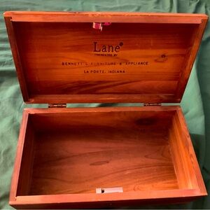 Vintage Lane Miniature Cedar Chest